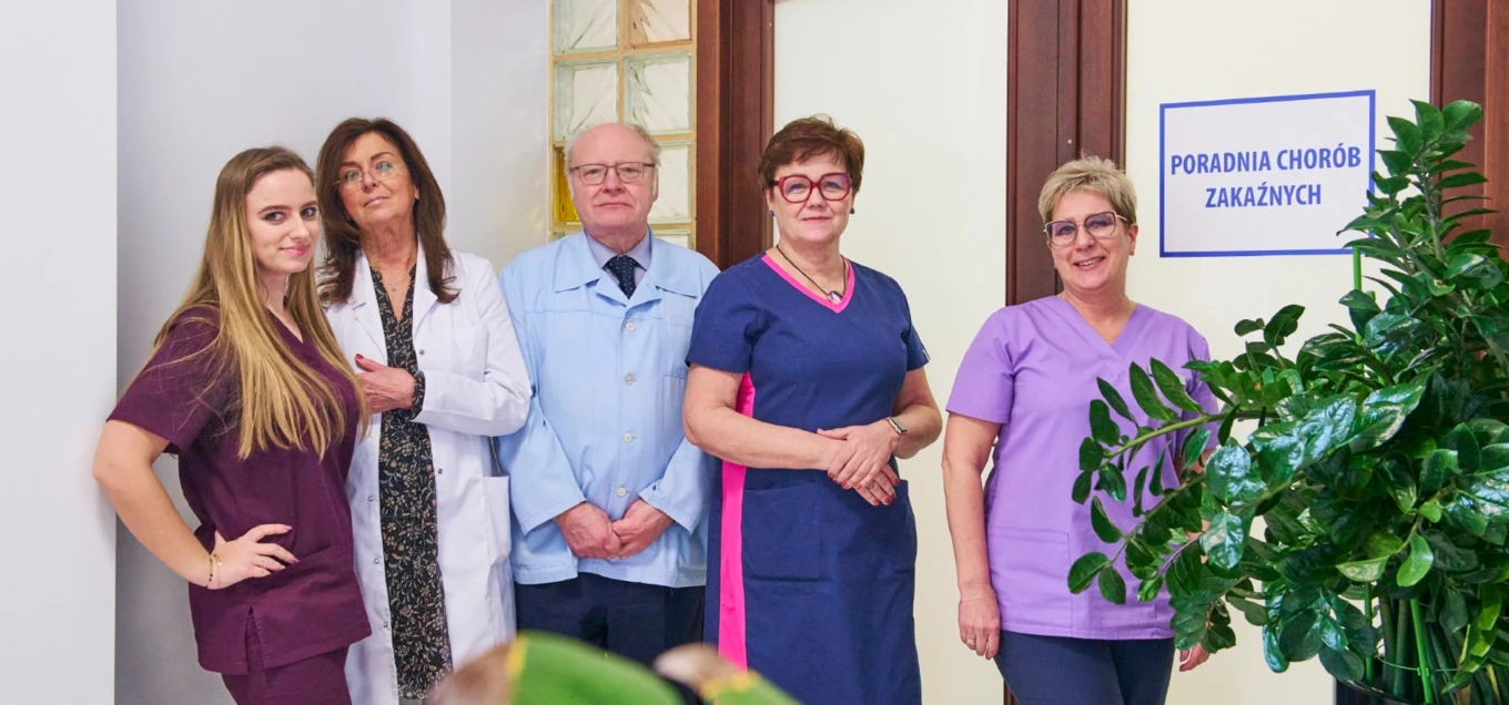 PORADNIA CHORÓB ZAKAŹNYCH       PO  MODERNIZACJI