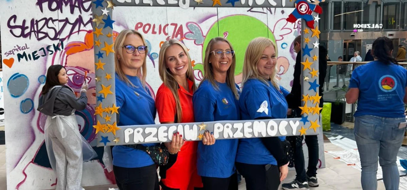 Wspieramy kampanię „Razem Przeciw Przemocy”