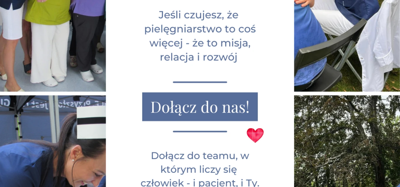 Dołącz do naszego zespołu pielęgniarskiego