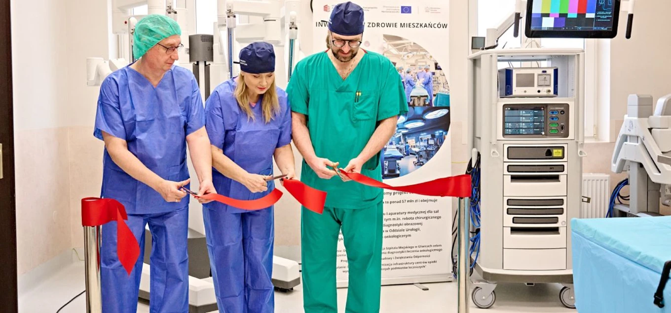 Szpital Miejski w Gliwicach otwiera nowy rozdział chirurgii robotycznej. System Da Vinci już działa