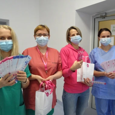 PROFILAKTYKA JEST KOBIETĄ! NIEZWYKŁA AKCJA W SZPITALU MIEJSKIM NR 4 W GLIWICACH